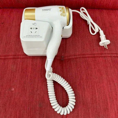 Máy sấy tóc treo tường Koreno Thái Lan KN-518 công suất 1800W - Hàng chính hãng