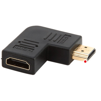 SOAIY Đầu nối HDMI chữ L vuông góc 90 độ - Hàng Nhập Khẩu