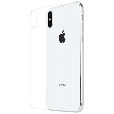 Miếng dán Kính Cường Lực mặt lưng sau cho iPhone XS Max hiệu Nillkin ( mỏng 0.23mm, 9H, chông lóa, hạn hế vân tay) - Hàng chính hãng