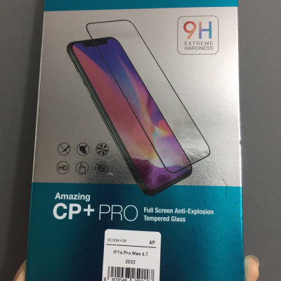 Cường lực full màn hình cho iP 14 Pro Max / 14 Pro Nillkin CP+PRO - hàng chính hãng