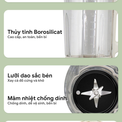 Máy Làm Sữa Hạt SEKA E300 Đa Năng 12 Chức Năng Cao Cấp - Hàng Chính Hãng