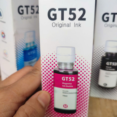 Mực dành cho máy in HP Smart Tank 210, mực tương thích, Mực gt52