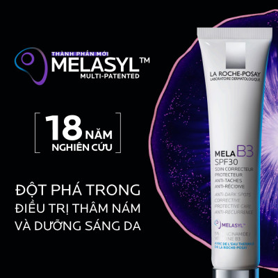 Kem dưỡng sáng da mờ thâm La Roche-Posay Mela B3 40ml