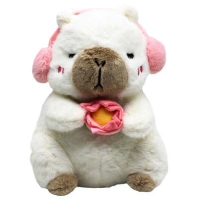 Thú Bông Capybara Nghe Nhạc 25 cm - Nuan Nuan SLKPLH25
