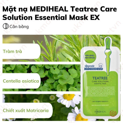 Mặt Nạ Giấy Mediheal Dưỡng Trắng Da Giảm Mụn Tái Tạo Phục Hồi Da 24ml/Miếng