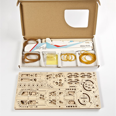 Mô hình gỗ cơ khí tự chuyển động- Ugears Flight Starter- Hàng chính hãng Ugears, nhập khẩu nguyên bộ từ EU, mô hình lắp ráp 3D, DYI