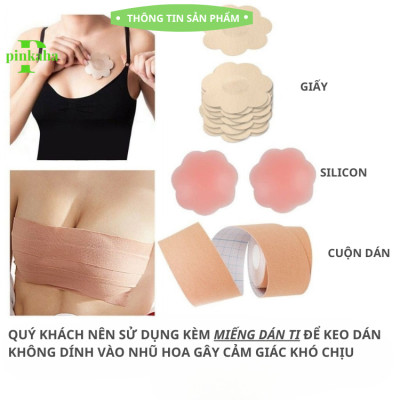 Cuộn Dán Ngực Miếng Dán Nâng Ngực Tạo Được Nhiều Kiểu Nâng Ngực Đa Năng