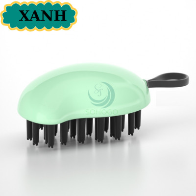 Lược Massage Da Đầu Đa Năng- Bàn Chải Gội Đầu Silicon Thông Minh- Lược Gội Đầu & Mát-xa Cầm Tay- Lược Mát-Xa Da Đầu Mini- Bàn Chải Chăm Sóc Tóc Chống Rụng- Lược Silicon Tạo Bọt & Làm Sạch Da Đầu