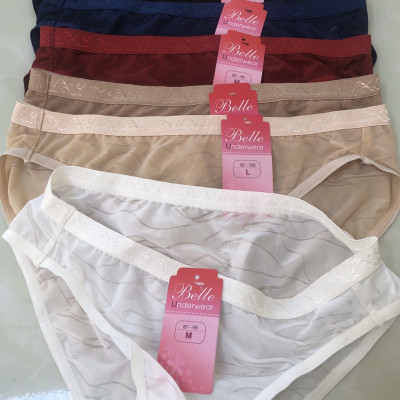 Combo 5 Quần Lót Nữ Bông Ép Mềm Mại Belle 2389 – Ôm Dáng, Thoáng Mát, Size Đa Dạng