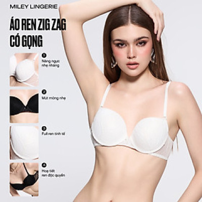 Áo Ngực Mút Mỏng Ren Zig Zac Likia 