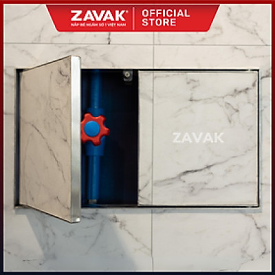 Nắp Cửa Thăm Hộp Kỹ Thuật Gắn Âm Tường ZAVAK AWD-300x300 Cửa Che Van Cấp Nước, Cửa Kỹ Thuật Bồn Tắm Inox