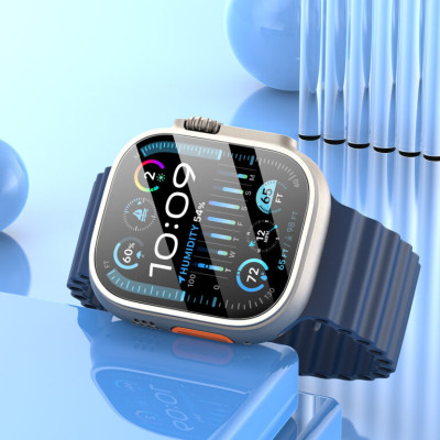 Miếng Dán Cường Lực Màn Hình Dux Ducis Dành Cho Apple Watch Ultra 2 / 1, Eapa Series Tempered Glass Screen_ Hàng chính hãng