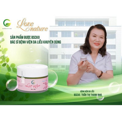 Combo Tẩy Tế Bào Chết Love Nature 100ML + Sữa Rửa Mặt 50ML + Kem Mụn 15G + Mặt Nạ Tảo Biển 30G