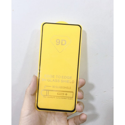 Cường lực 9D full keo, viền đen chống trầy xước va đập cho Samsung Galaxy A72 - Hàng Chính Hãng