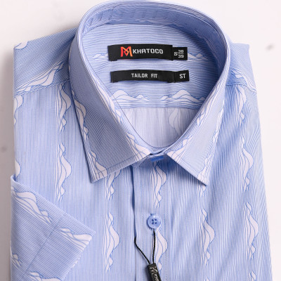 Áo sơ mi nam tay ngắn Form tailor fit