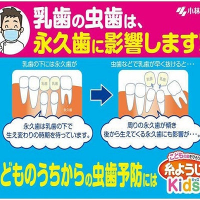 Set tăm chỉ nha khoa Kobayashi Ito Yoji làm sạch các mảng bám giữa kẽ răng & ngăn ngừa các bệnh lý về răng miệng - Made in Japan