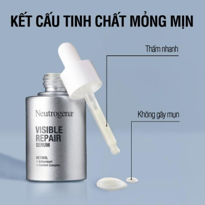 Tinh Chất Neutrogena Visible Repair Serum 30ml