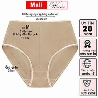 Quần lót nữ cao cấp WANNABE QLT12 quần gen nhẹ lưng cao ôm trọn vòng 2 eo thon gọn hơn