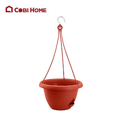 Chậu hoa treo tự tưới bằng nhựa 28cm -377795/377796.Phân Phối Bởi Cobi Home.