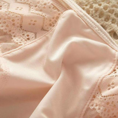 Combo 5 Quần Lót Nữ Thun Lạnh Phối Ren Dây Eo Mã 1712 – Mát Lạnh, Êm Ái, Quyến Rũ