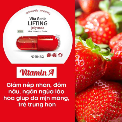 Combo 10 Mặt Nạ Nâng Cơ Mặt BNBG Vita Genic LIFTING Jelly Mask 30mlx10