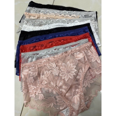 Quần lót nữ ren hoa sexy gợi cảm không viền siêu mịn mã 817