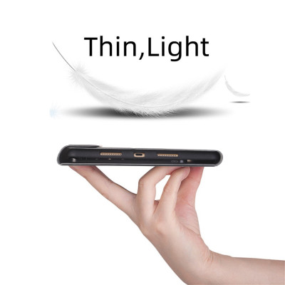 Bao da kèm bàn phím cho iPad Mini 1/2/3, Mini 4/5, Mini 6 Bluetooth Keyboard Case có khay để bút chống sốc cao cấp - Hàng chính hãng.