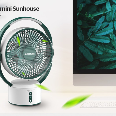 QUẠT SẠC TÍCH ĐIỆN SUNHOUSE SHD7116 - HÀNG CHÍNH HÃNG