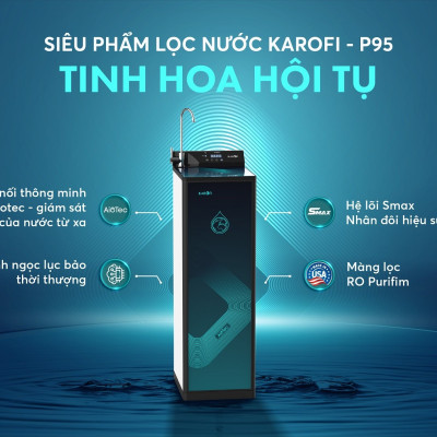 Máy lọc nước Karofi KAQ-P95 - Hàng chính hãng