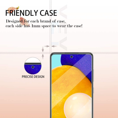 Miếng dán kính cường lực cho Samsung Galaxy A52 / A52 5G / A52s hiệu HOTCASE HBO (độ cứng 9H, mỏng 0.3mm, hạn chế bám vân tay) - hàng nhập khẩu