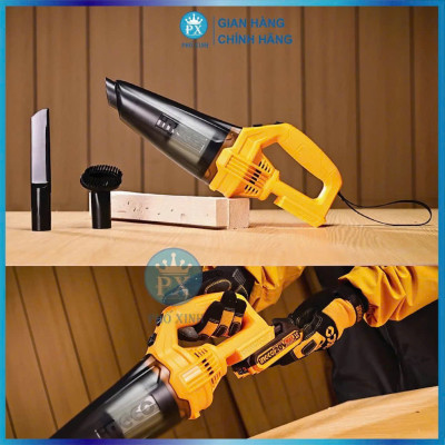 Máy hút bụi không dây INGCO CVLI201261 dùng pin 20V không bao gồm Pin và Sạc