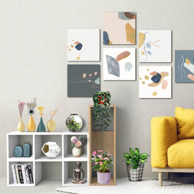 Kệ sách gỗ MDF kiểu dáng hiện đại nhỏ gọn SMLIFE Blackfoot
