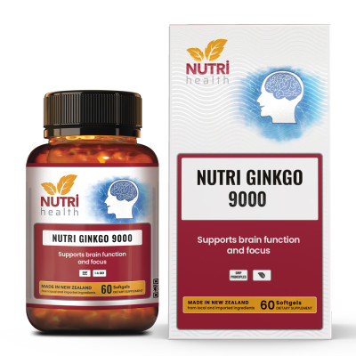 Viên Uống Bổ Não Nhập Khẩu Chính Hãng New Zealand Nutri Ginkgo 9000 (60 Viên)