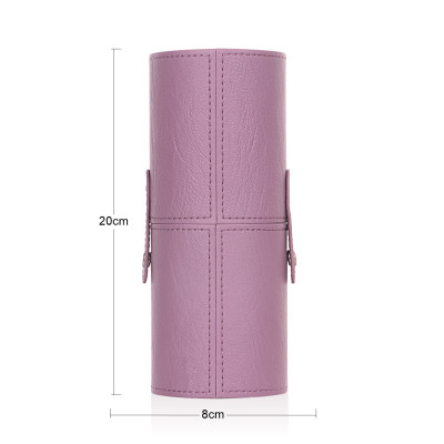 Bộ Cọ Trang Điểm 9 Cây AW01 Cao  + Hộp  đựng Cọ Da