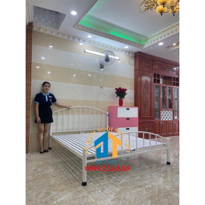 Giường sắt vòng cung Đại Thành nhiều kích cỡ từ 1m đến 1m8