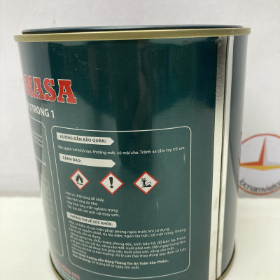 Sơn Sắt Kẽm Donasa  2 trong 1 màu DAF 3260 Xingfa xám _ 800ml