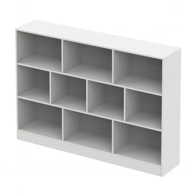 Giá sách bằng gỗ kiểu dáng tiện dụng SMLIFE Broadview