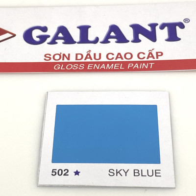 Sơn dầu Galant màu Sky Blue 502 _ 0.8L