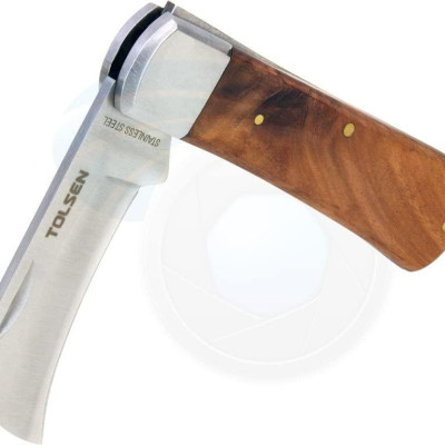 DAO THỢ ĐIỆN LƯỠI CONG 195mm TOLSEN 38041 - HÀNG CHÍNH HÃNG