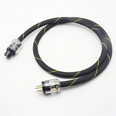 SOAIY Dây Nguồn Âm Thanh Audio Bọc Lưới Chống Nhiễu Monster Powerline 400 Dài 1.5m - Hàng Nhập Khẩu