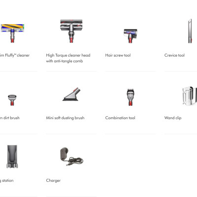 Máy Hút Bụi Dyson V15 Detect Absolute - Hàng Chính Hãng