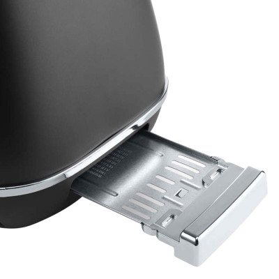 Máy Nướng Bánh Mì Distinta Delonghi CTI 2103.BK (900W) - Đen - Hàng Chính Hãng