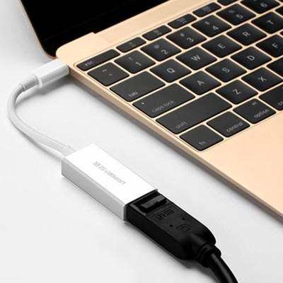 Cáp Chuyển Đổi Ugreen USB Type-C Sang Displayport 40372 (10cm) - Hàng Chính Hãng