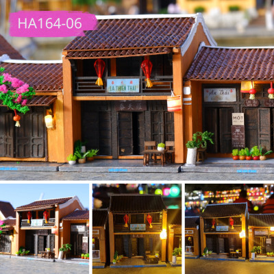 Mô Hình Tự lắp ráp DIY Hội An-HA164-06 CAO LẦU LA THIÊN THÁI