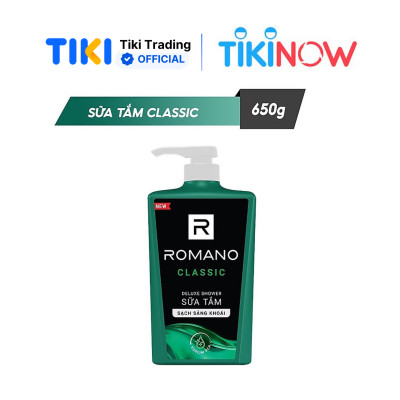 Sữa Tắm Romano Classic 650g