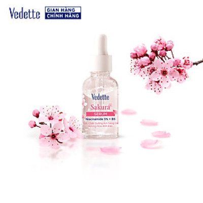 Hàng mới - Tinh chất Dưỡng ẩm Sáng Da Vedette Hương Hoa anh đào 50ml (TPM304)