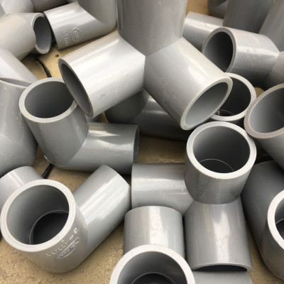 Co góc 3 nhánh, tê góc, co 3 hướng 34 nhựa PVC Bình Minh