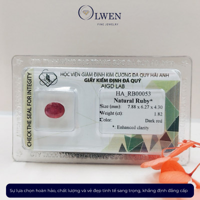 Viên đá Ruby thiên nhiên_HA-RB00053