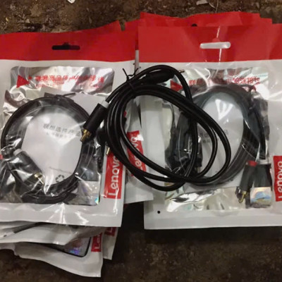 Dây Audio 3,5mm ra 2 đầu RCA (Hoa sen) dài 1M AV116 - 10584 - Hàng Nhập Khẩu