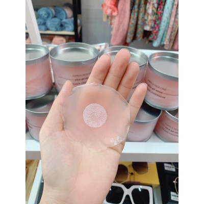 Hộp 10 Dán Ngực ️FreeShip️ Miếng Silicon Miếng Dán Che Lộ Ti - H02